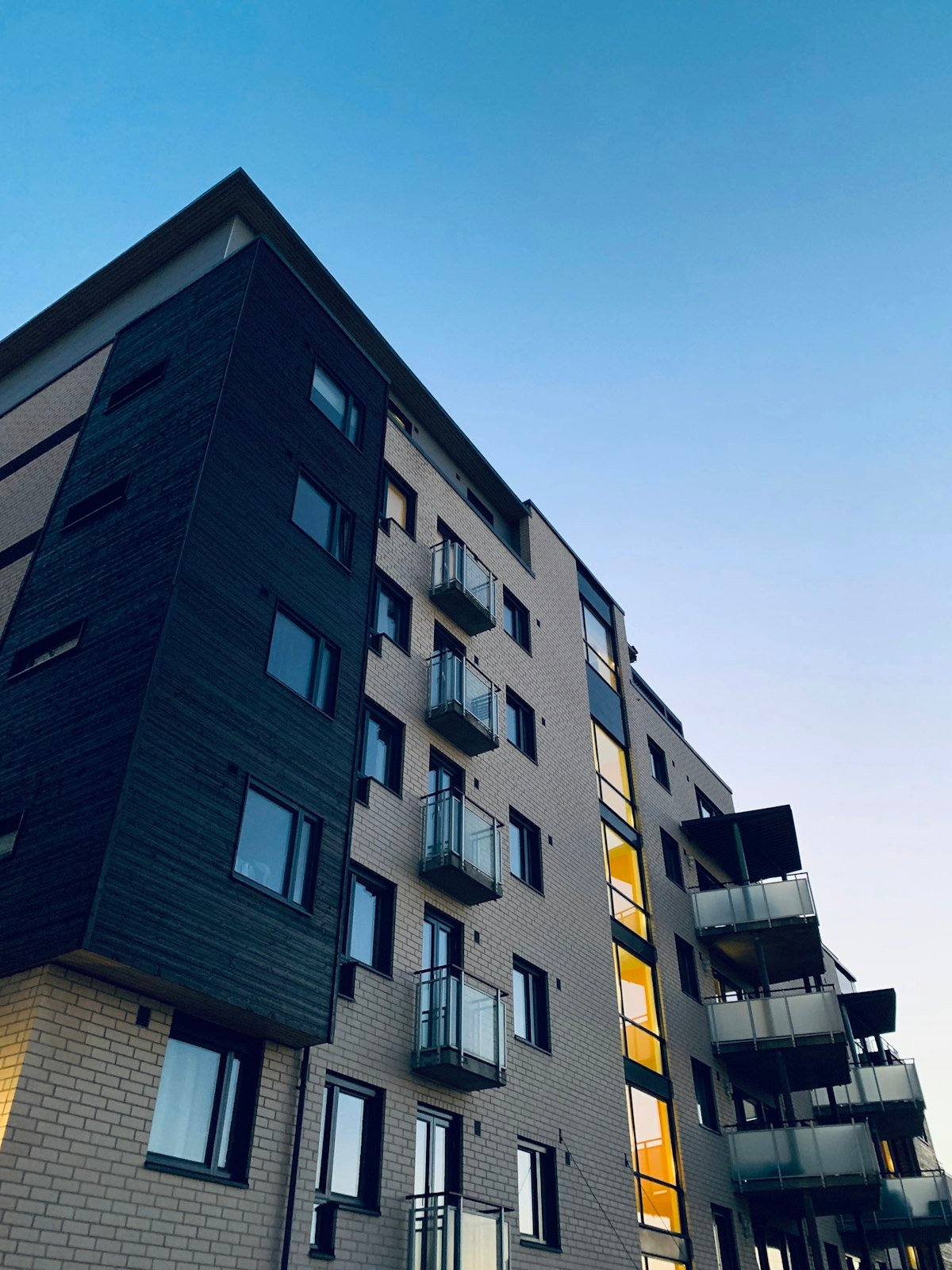 Multi-family concrete tower commercial painting project in British Columbia
